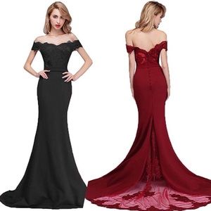 Mermaid Bridesmaid Dress/Off Shoulder